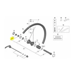 Cône Gauche Roue Shimano Ultegra RS700 C30 Arrière