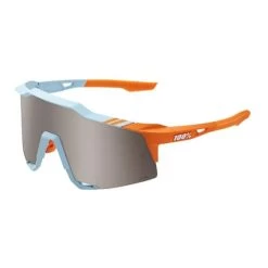 Lunettes 100% Speedcraft Bleu Orange Avec Verres Hiper Gris