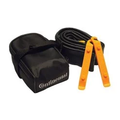 Sacoche De Selle VTT Continental + Kit Anti-crevaisons Noir