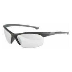 Lunettes Endura Stingray Noir Avec 4 Paires De Verres, Polarisées, Transparent, Orange Persimmon Et Fumée