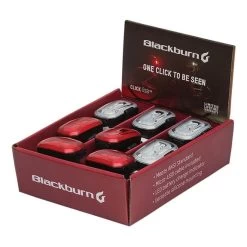 Set De Lumières Avant/arrière Blackburn Click USB (8 Unités)