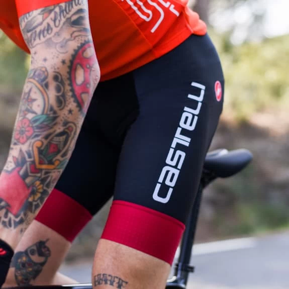 Cuissard Castelli Competizione Limited Edition Rouge – Image 4