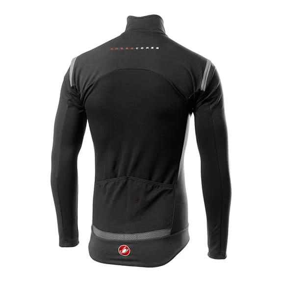 Équipement Castelli Perfetto RoS GORE-TEX INFINIUM™ Rosso Corsa Sorpasso RoS Noir Gris – Image 3