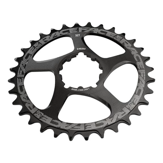 Plateau Race Face DM Narrow Wide 3 Bolt Compatible Noir