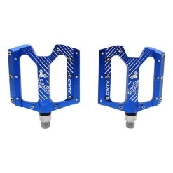 Pédales à Plateforme El Gallo Components Gravity Bleu