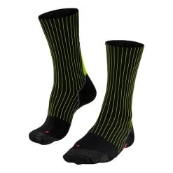 Chaussettes Falke BC Impulse Spokes Noir Vert Lime