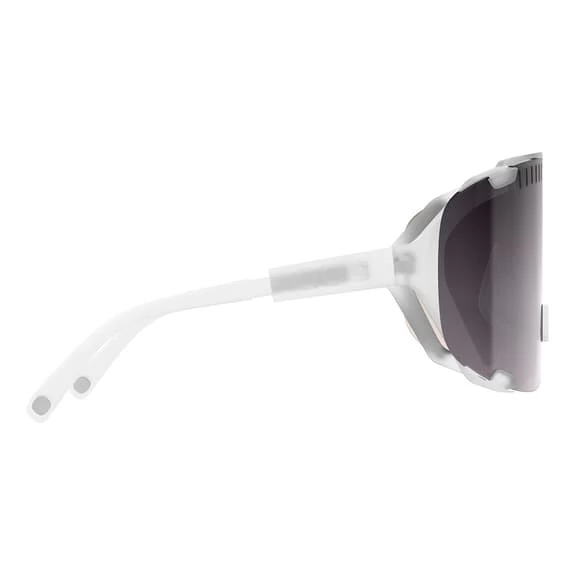Lunettes POC Devour Transparent Avec Verres Clarity Marron Argent – Image 3