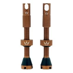 Valve Tubeless Peaty's X Chris King 42 Mm Marron Clair