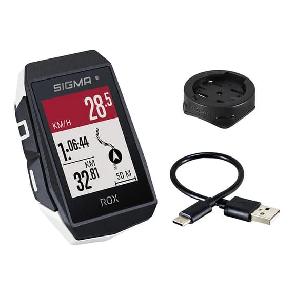 Compteur De Vélo Sigma ROX 11.1 Evo Blanc