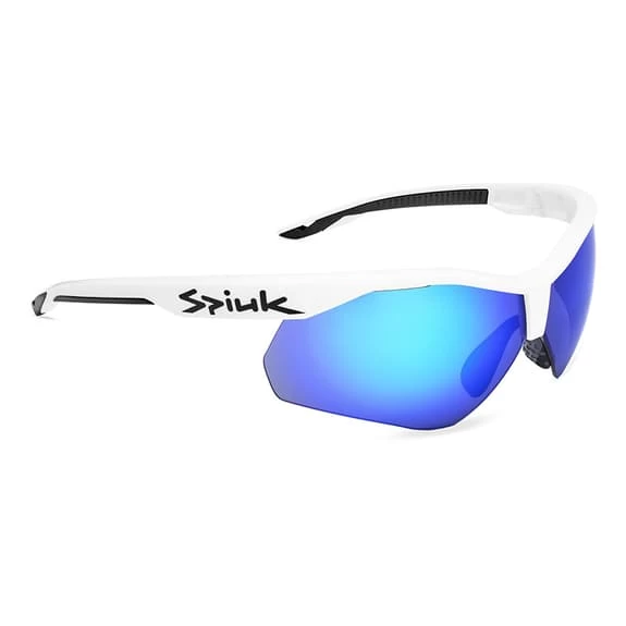 Lunettes Spiuk Ventix-K Blanc Noir Avec Verres Réfléchissants Bleu