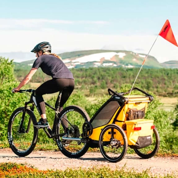 Remorque Thule Chariot Sport 2 Jaune – Image 2