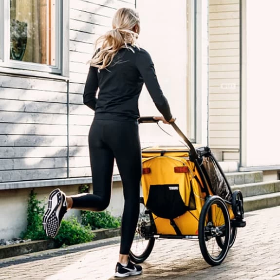 Remorque Thule Chariot Sport 2 Jaune – Image 3