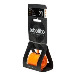 Chambre à Air Tubolito Tubo BMX 20' X 1 1/8'- 1 3/8' Valve Presta Orange