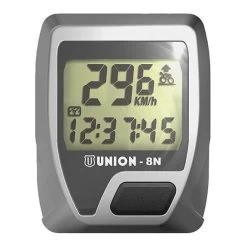 Compteur Kilométrique Union 8N Fonctions Noir Argent