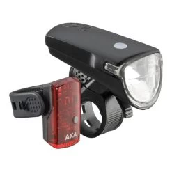 Set De Lumières AXA Greenline LED 40 USB Noir Rouge