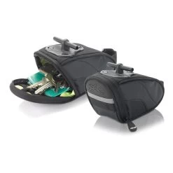 Sacoche De Selle XLC BA-S44 18x8 5x11 5cm Noir Gris